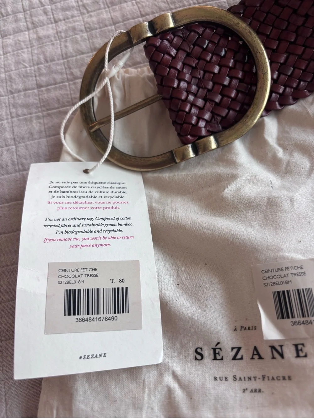 Sezane classic woven